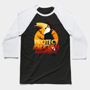 Protect Amazon Rainforest Baseball T-Shirt